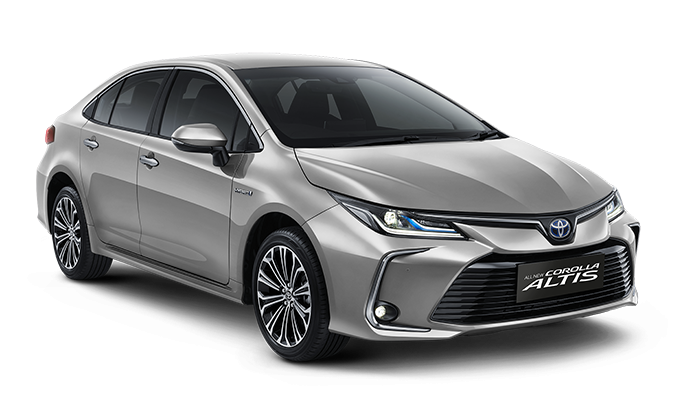 corolla hyb silver